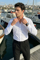 erkek-slim-fit-4-mevsim-kolay-utulenir-basic-duz-gomlek-27999 - Livio Ferri