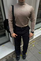 erkek-standart-fit-normal-kesim-tam-balikci-bogazli-yaka-triko-kazak-20198 - Livio Ferri