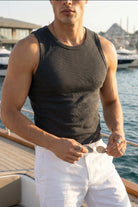hono-100-cotton-fitilli-erkek-basic-atlet-27945 - Livio Ferri