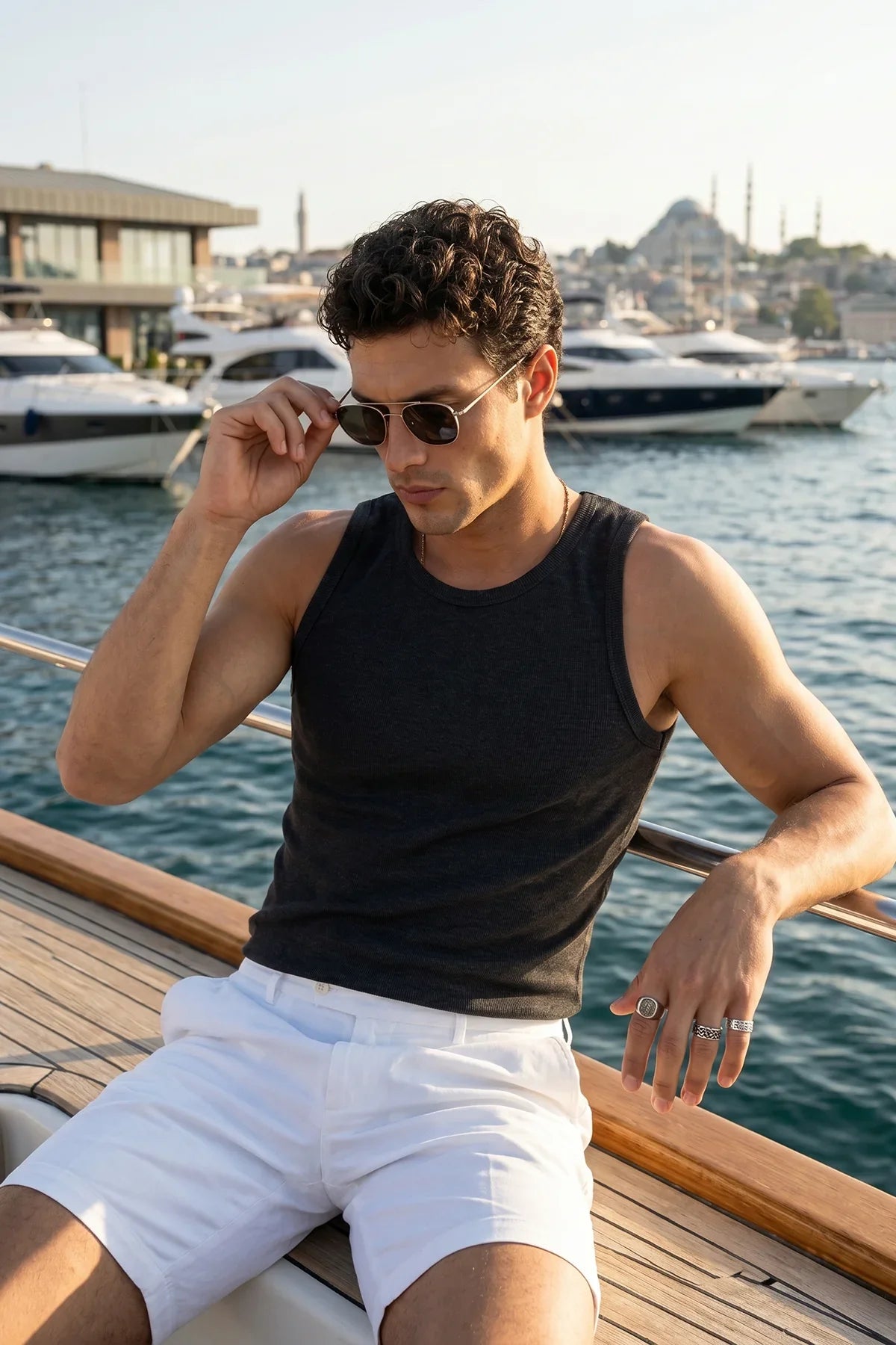 hono-100-cotton-fitilli-erkek-basic-atlet-27948 - Livio Ferri