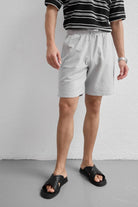 kuryu-erkek-muslin-sort-rahat-kalip-100-pamuk-nefes-alan-doku-23998 - Livio Ferri