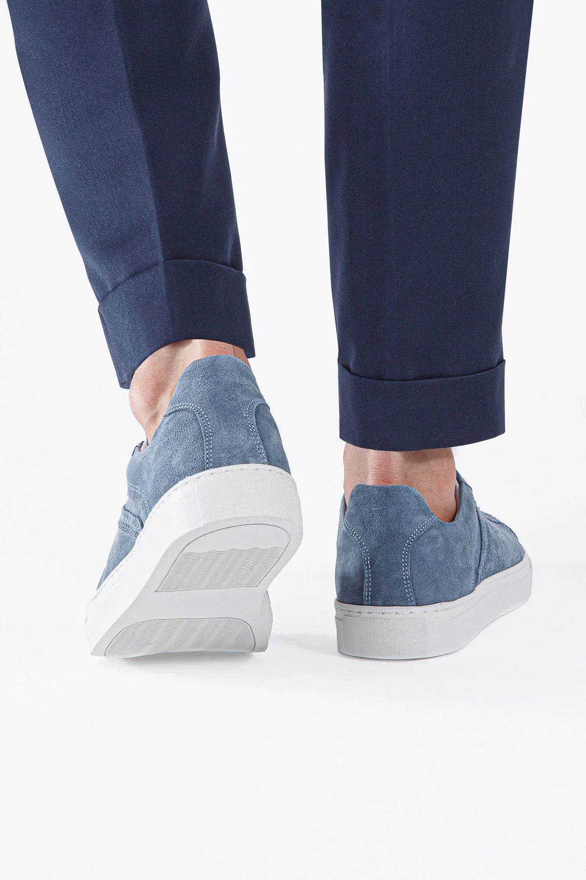 maura-erkek-sneaker-ayakkabi-hakiki-suet-bagcikli-tasarim-24389 - Livio Ferri
