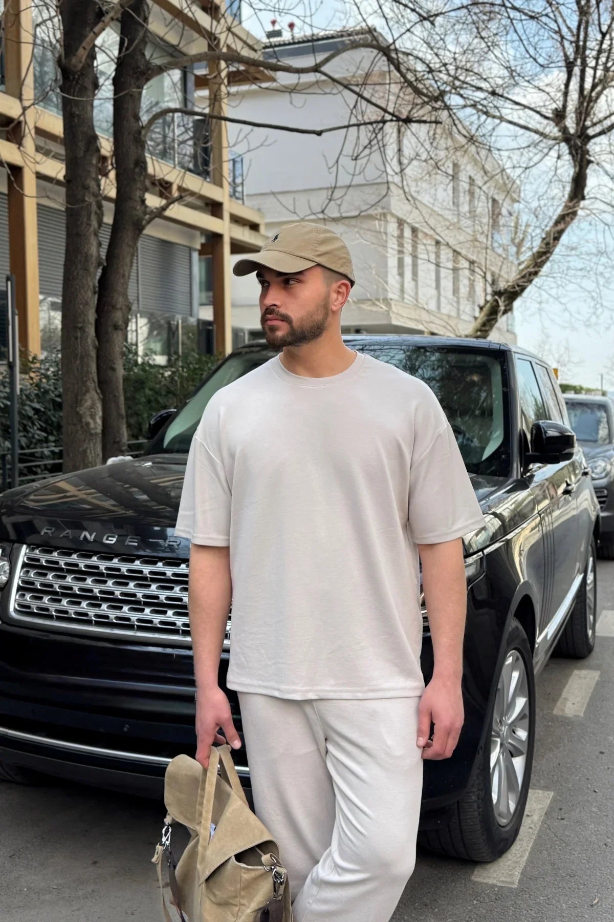 Morin Erkek Oversize Dökümlü Soft Touch Alt Üst Takım Set