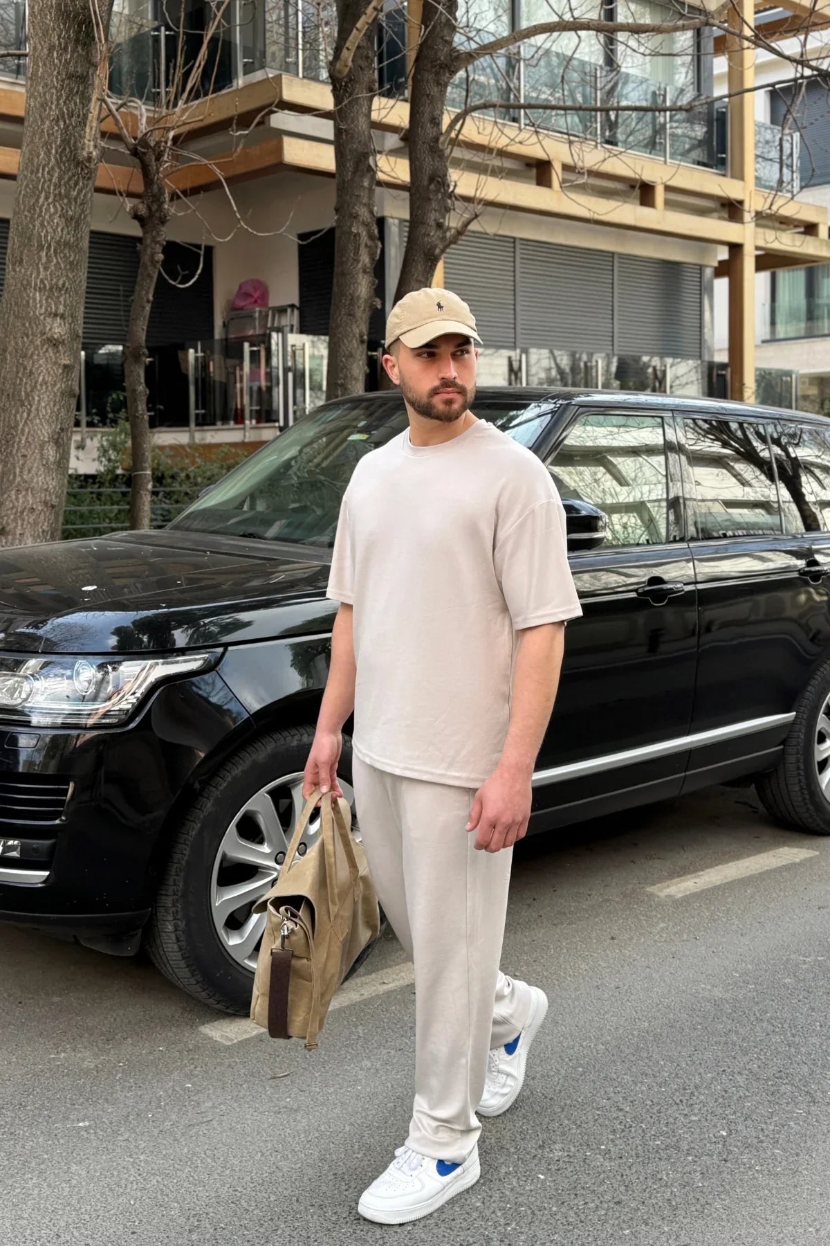 Morin Erkek Oversize Dökümlü Soft Touch Alt Üst Takım Set