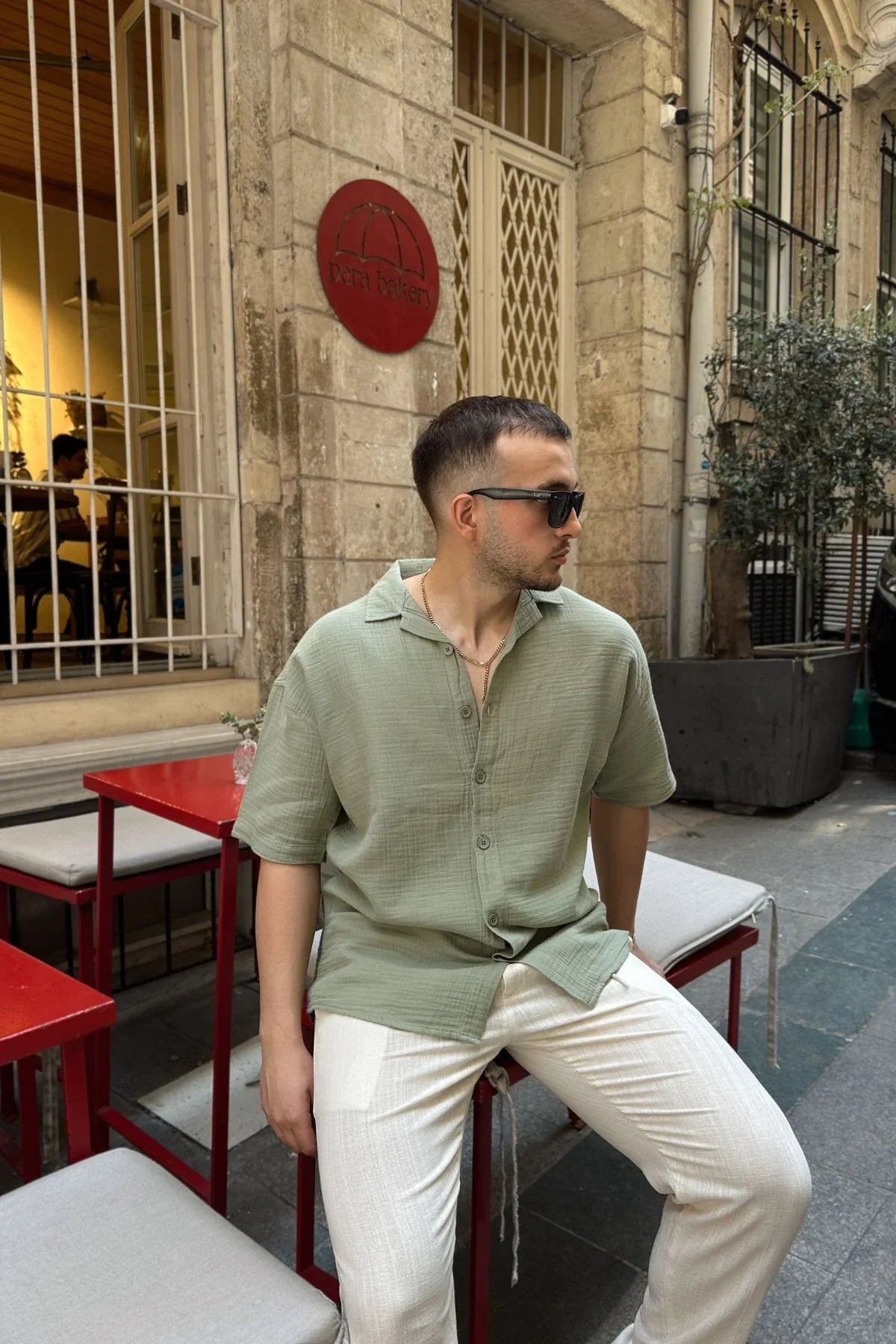 nebel-erkek-yazlik-pamuk-gomlek-apas-yaka-kisa-kollu-dugmeli-rahat-kalip-22852_e46e8a3f-7fc3-4325-8af5-061e851434dd - Livio Ferri