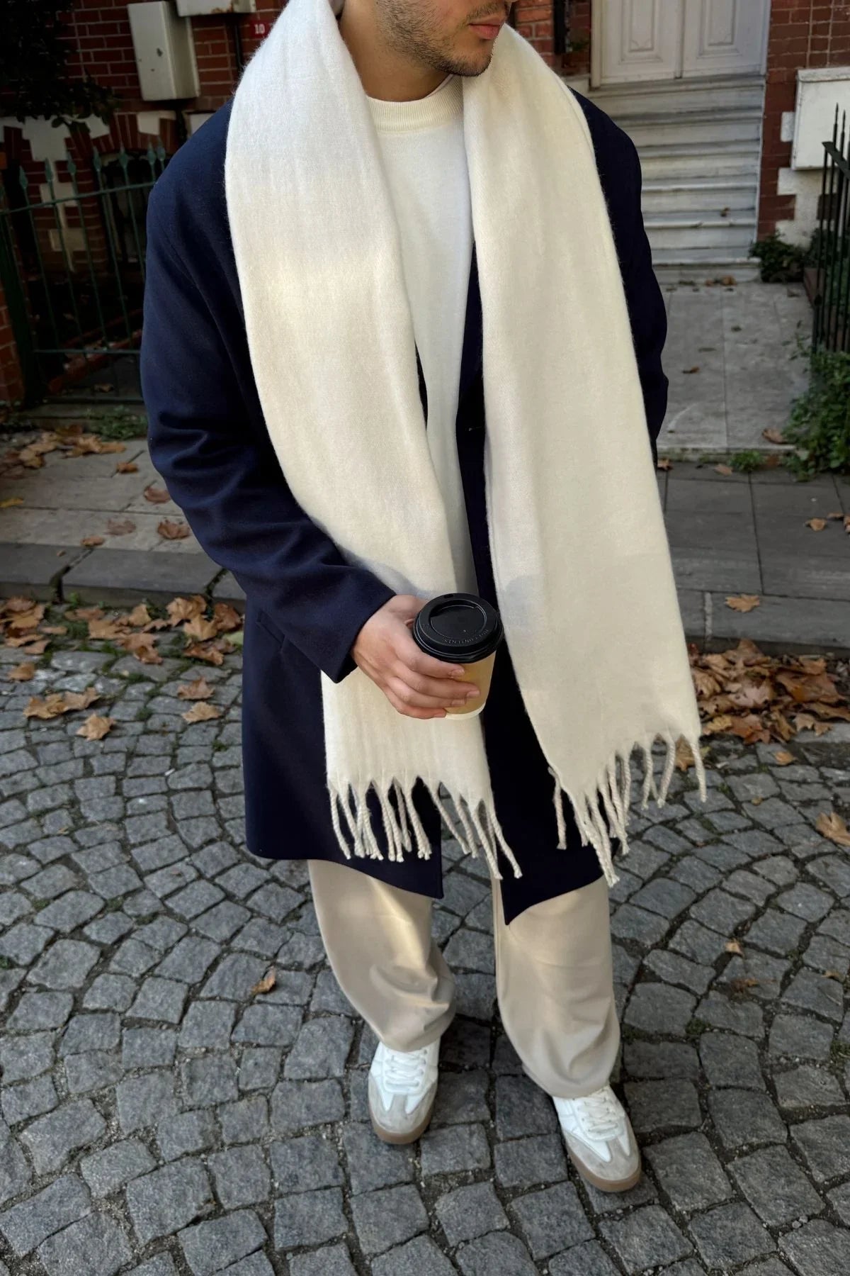 Ormos Sıcak Tutan Soft Touch Erkek Kaşkol Atkı