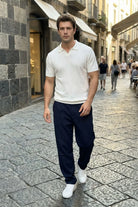 Sion Regular Fit Erkek Kısa Kol Triko Polo Yaka Tişört - Livio Ferri