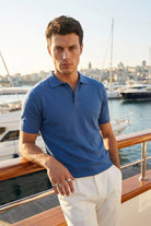 Surin Premium Pamuk Triko Polo Yaka Regular Fit Erkek Tişört - Livio Ferri