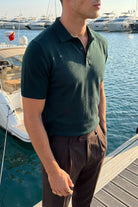 Surin Premium Pamuk Triko Polo Yaka Regular Fit Erkek Tişört - Livio Ferri