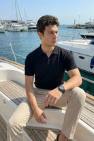 Surin Premium Pamuk Triko Polo Yaka Regular Fit Erkek Tişört - Livio Ferri