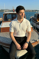 Tangi Premium Pamuk Slim Fit Polo Yaka Erkek Triko Tişört - Livio Ferri