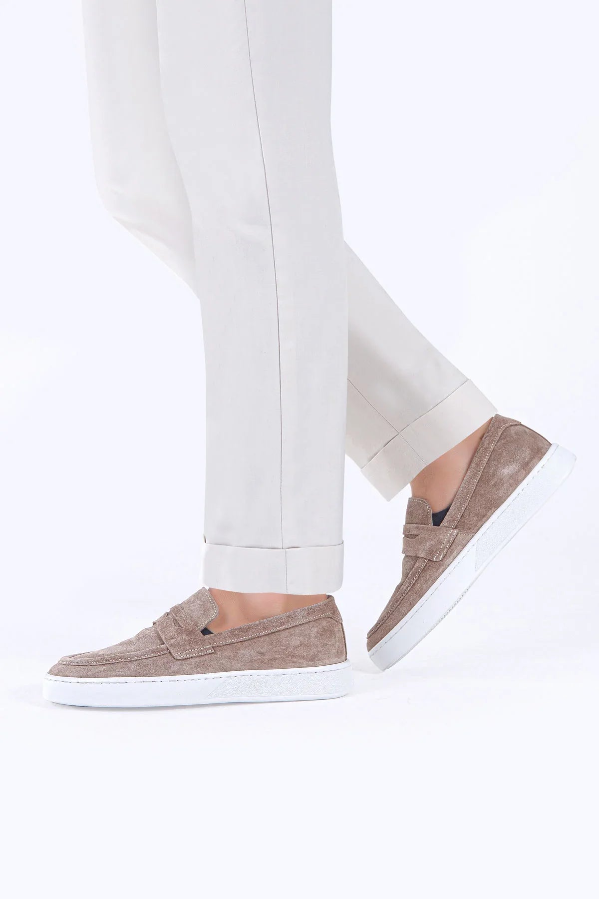 veme-erkek-loafer-ayakkabi-hakiki-suet-deri-klasik-rahat-form-24332 - Livio Ferri